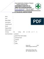 Surat Rujukan Laboratorium