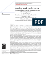 Measuring Work Preferences0