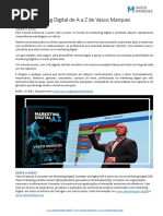 Press ReleasPress Release livro Markting Digital de A a Z de Vasco Marquese Livro Marketing Digital de a a z v3