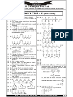 SSC Mock Test - 12: (Solution)