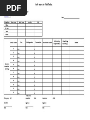 Daily Report