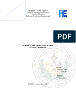 Cuadro Comparativo Teorías de GTH (Innovador - Tradicional)