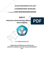 BAB III Pancasila Dasar Negara Dan Pandangan Hidup Bangsa PDF