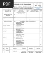 PO L5SP 195 07 Rev 0 - Porcedimento de Montagem Da Correa Transportadora Durante a Escavação