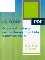 Cartilha ESocial X Depto Pesssoal X Empregadores