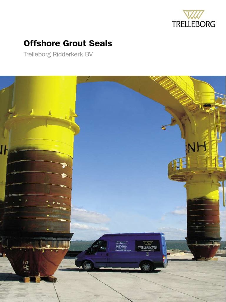 Grout Seals PDF Offshore Wind Power Deep Foundation