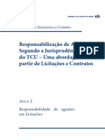 Responsabilidade de Agentes em Licitações - Aula 2 PDF