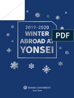 2019 Winter Abroad at Yonsei