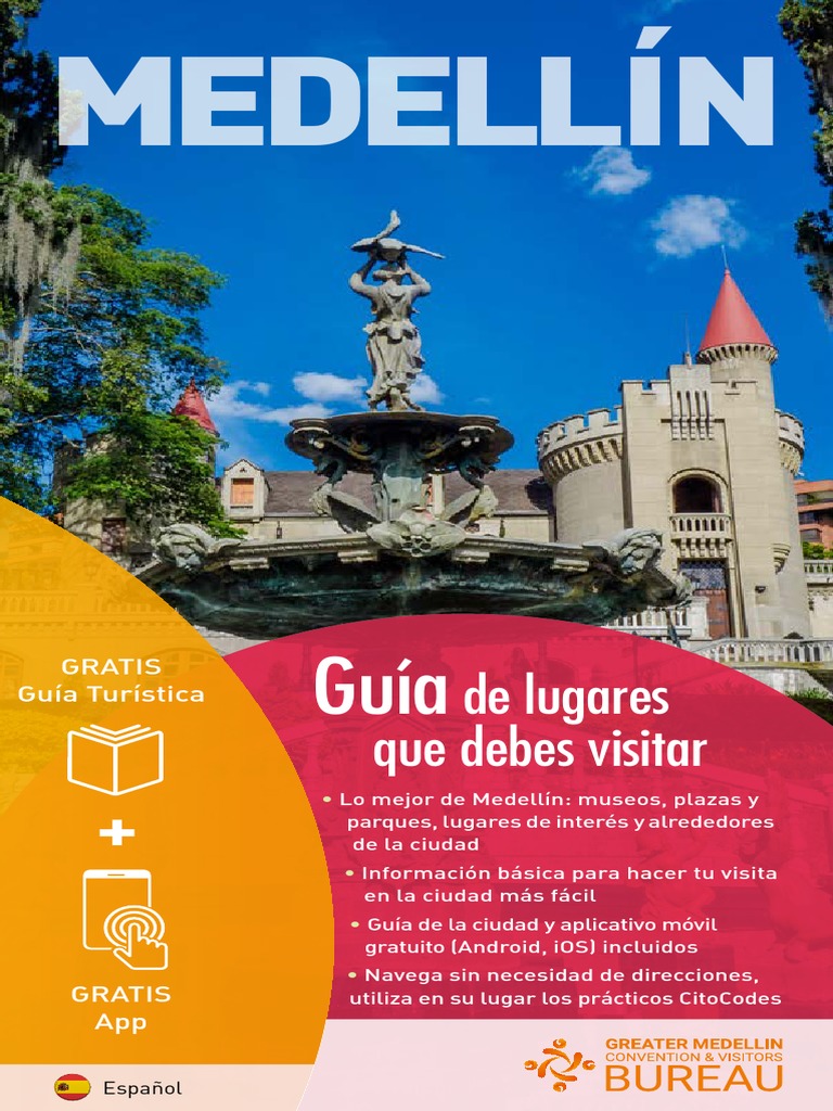 Guia Medellin Pdf Pdf Museo Aplicación Movil