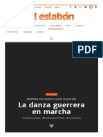 La Danza Guerrera en Marcha – Redacción Rosario