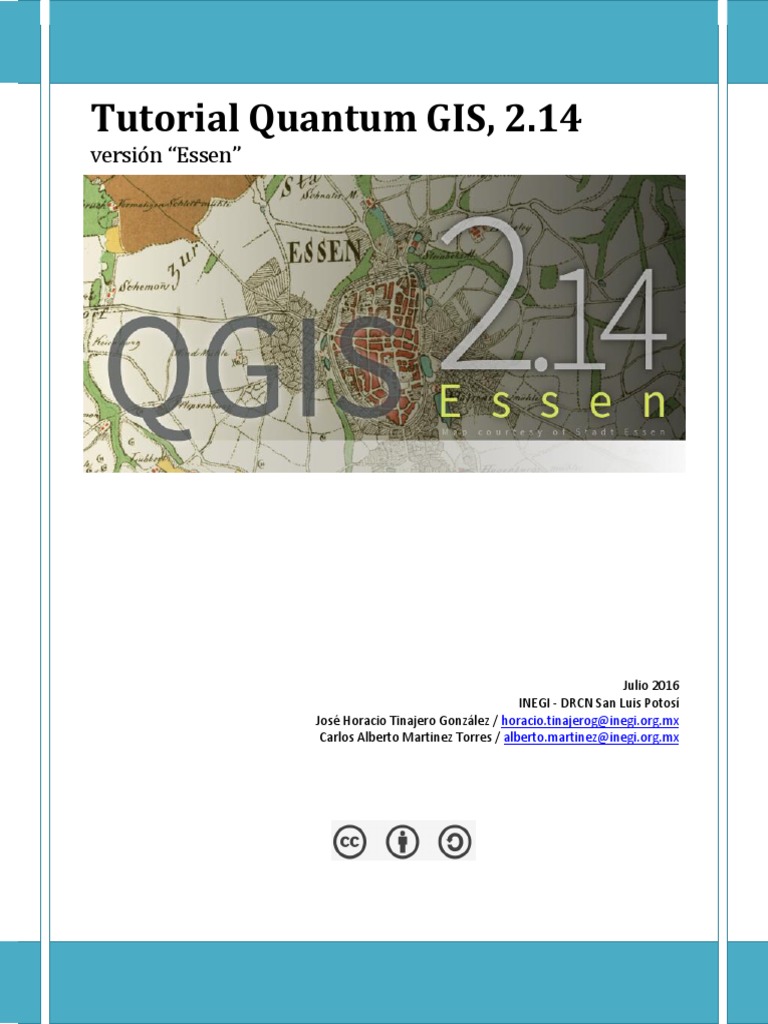 Tutorial QGIS 2.14 | PDF | Geodesia | Sistema de información geográfica