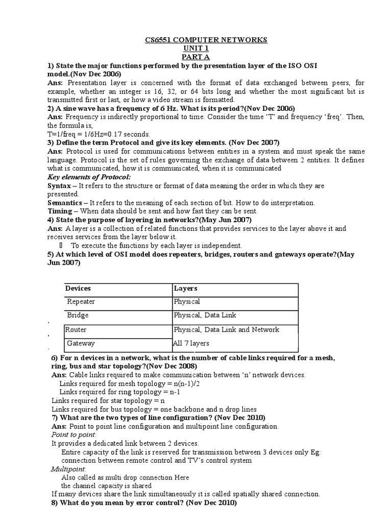 Key Elements of Protocol:: Point To Point | PDF | Computer Network ...