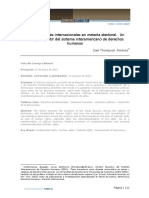 Las Obligaciones Internacionales en Materia Electoral. Un Enfoque A Partir Del Sistema Interamericano de Derechos Humanos