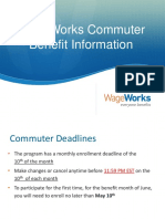 WageWorks Commuter Order Process