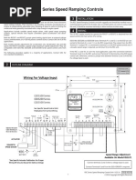 RSC Series Speed Ramping Controls: Installation