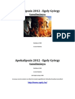 Apokalipszis 2012 - Dr. Egely Gyorgy