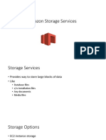 AWS Storage Services: S3, EBS, Glacier Comparison