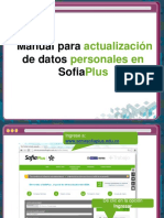 Manual Actulizacion Datos Sofiaplus