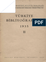 Turkiye Bib 1935 Cilt 2