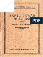 Grabmann, Martin - Santo Tomas de Aquino