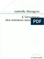 L invention des sciences modernes (I Stengers).pdf