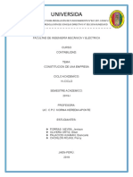 Constitución empresa: requisitos legales