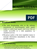 Broadcast Media