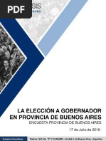 Encuesta Synopsis Julio