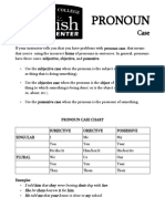 Pronoun Case PDF