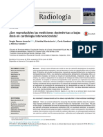 Revista Chilena de Radiología, Comparacion Entre TLD y Osl en Radioscopia Cardiologica