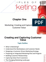 Chapter One: Marketing: Creating and Capturing Customer Value