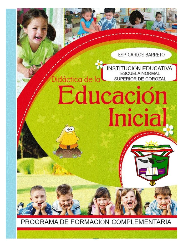 Didáctica en Educación Inicial | PDF | Educación de la primera infancia ...
