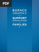 Download Barack Obamas Plan to Support Working Women and Families by Barack Obama SN4194155 doc pdf