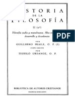 FRAILE, G. y URDANOZ, T., Historia de La Filosofia, Vol. II-2 (Filosofía Judia y Musulmana. Alta Escolastica), 4 Ed., 1986