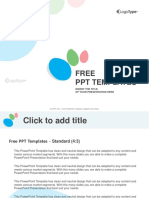 Abstract Colorful Background PowerPoint Templates Standard