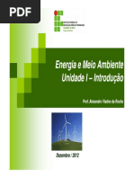 1 - Energia e Meio Ambiente - Introdução