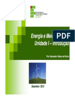 1 - Energia e Meio Ambiente - Introdução