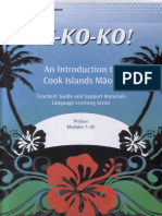 I-E-Ko-Ko An Introduction To Cook Islands Māori