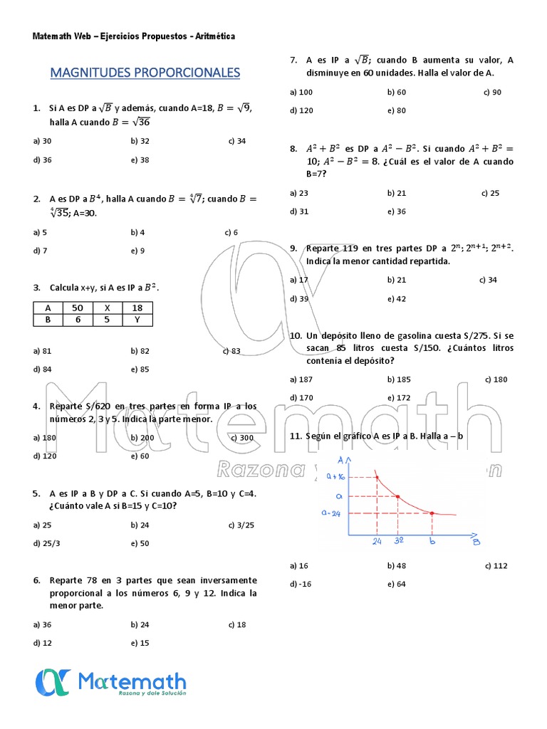Como Saber Si Dos Magnitudes Son Directamente Proporcionales