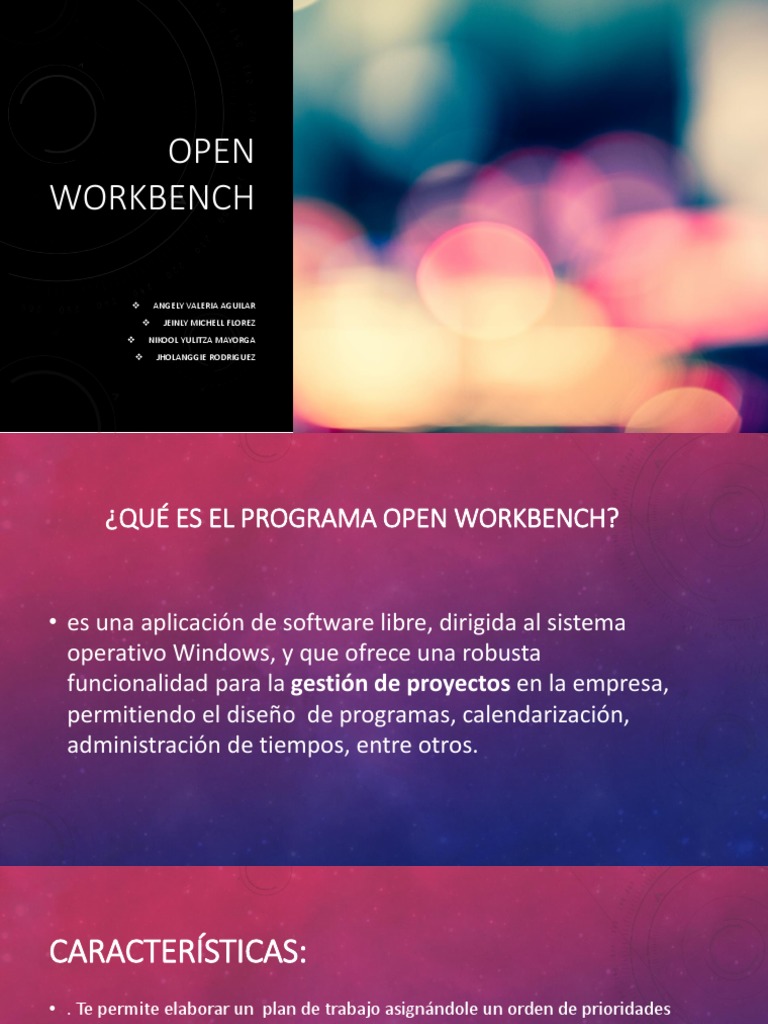 Introducción a Open Workbench | PDF