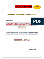 Applications - Primary & Elementary