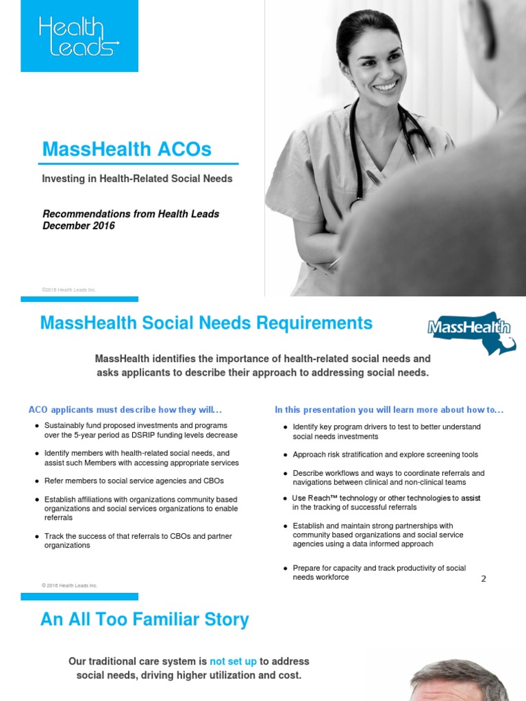 Health Leads | PDF | Chronic Condition | Health Care