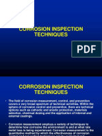 CORROSION INSPECTION TECHNIQUES