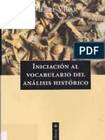 Vilar, Pierre. - Iniciacion Al Vocabulario Del Analisis Historico (1999)