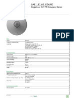 Sae - Ue - Ms - Csawe: Product Data Sheet