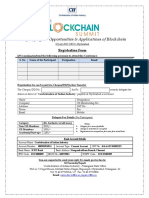 Demystifying The Opportunities & Applications of Blockchain: Registration Form