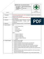 Sop Pemeriksaan Gol - Darah (Repaired)