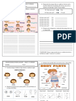 Guia Ingles II PERIODO 2° REFORMADAS ES. DE ANIMO PARTES DEL CUERPO