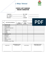 Form Checklist Ii