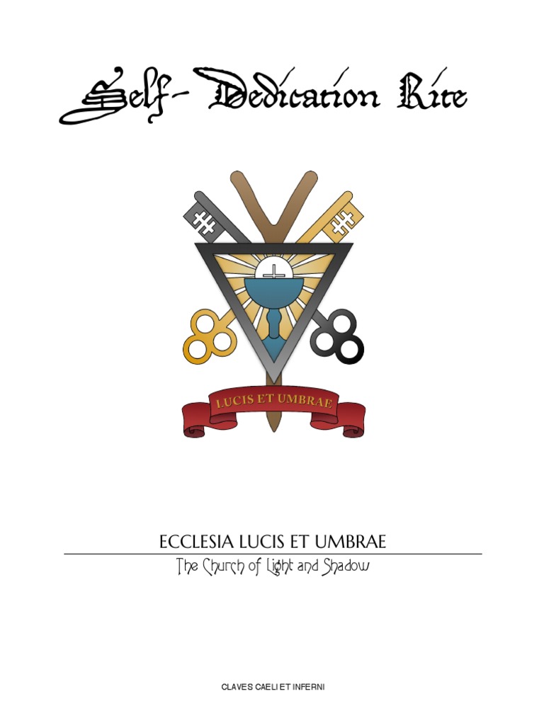Self-Dedication to Light and Shadow | PDF | Religious Belief And Doctrine
